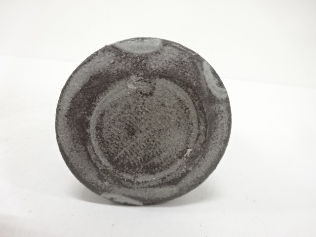  小川幸彦造　灰釉　掛花入